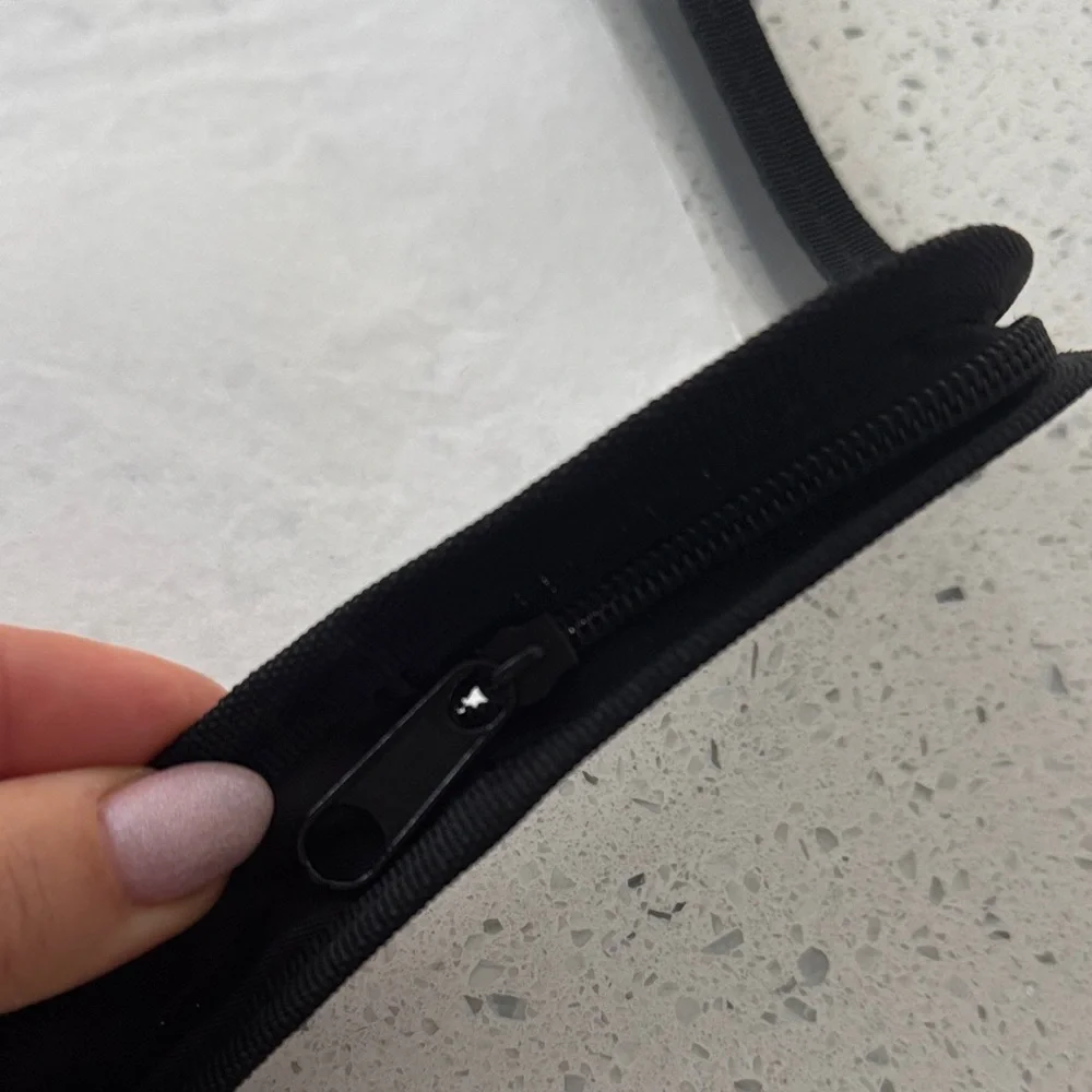 Black Tablet Sleeve with Clear Front